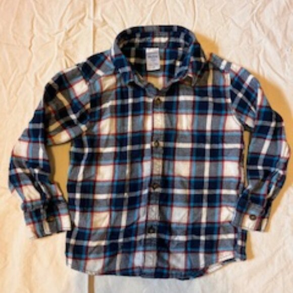Carters Flannel Shirt - Picture 1 of 4
